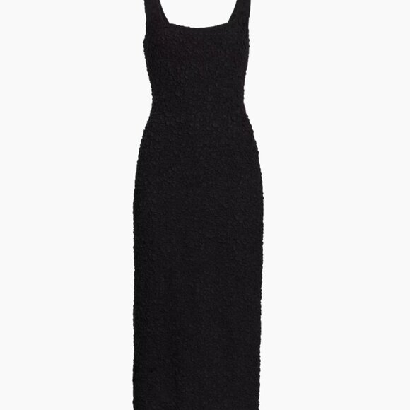 Mara Hoffman Sloan Dress Black Medium - Picture 4 of 5